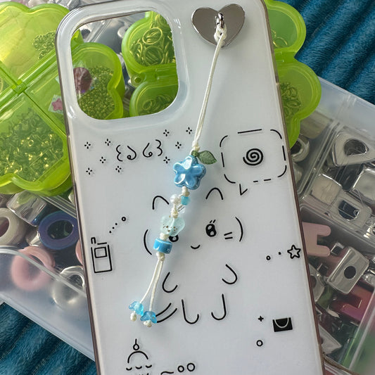 Flower String Phone Charm