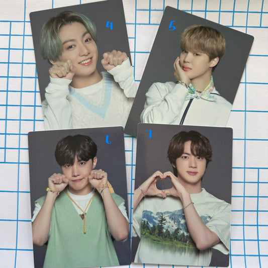 BTS Big Photocards
