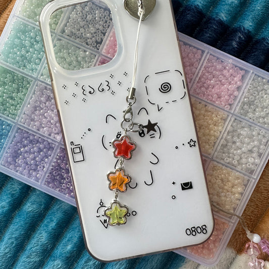 Star Drop Phone Charms