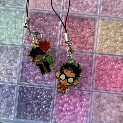 Tiny Robin Phone Charms