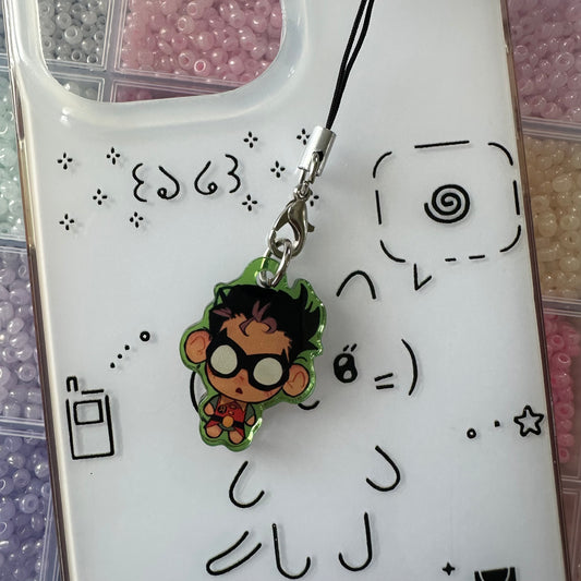 Tiny Robin Phone Charms