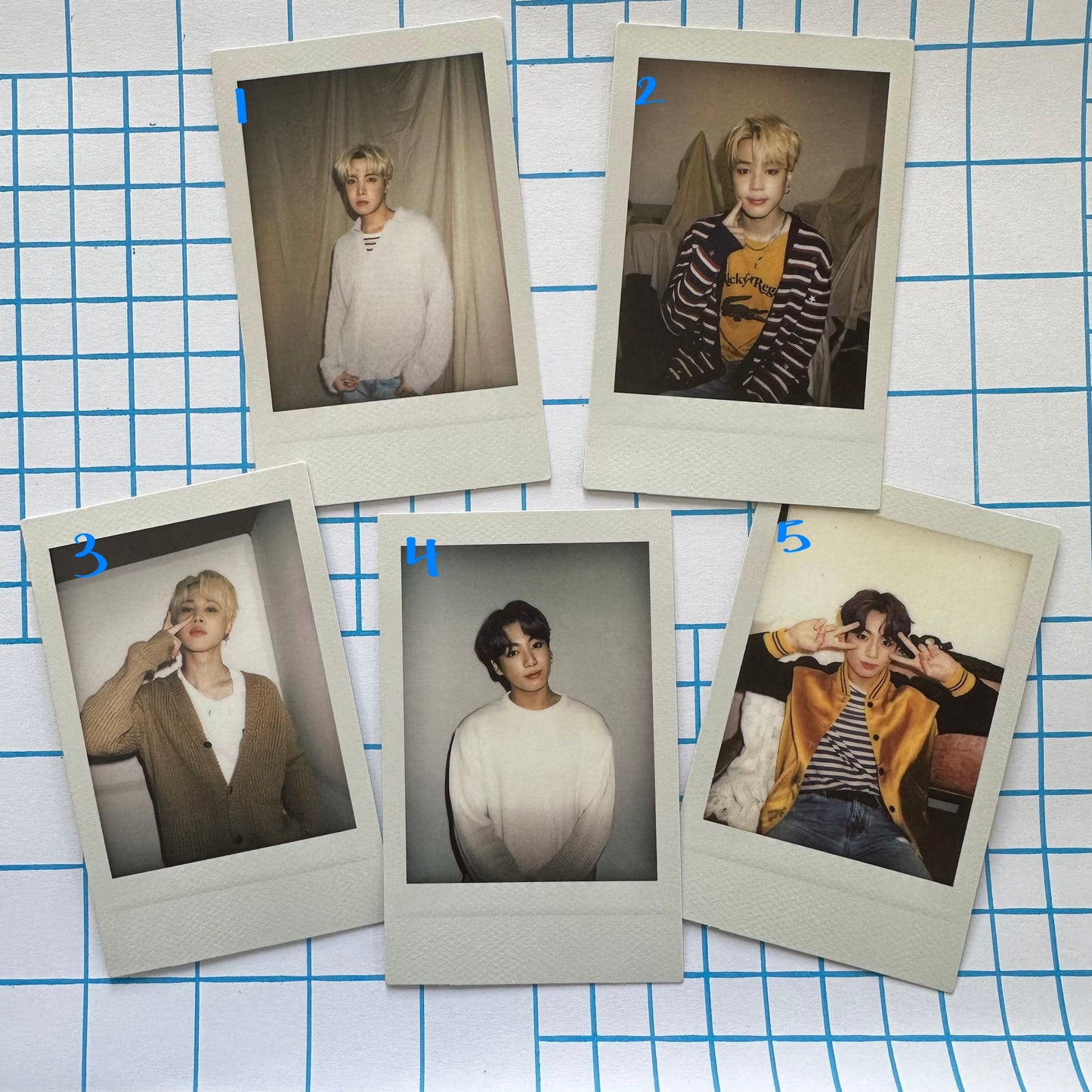 BTS Polaroids