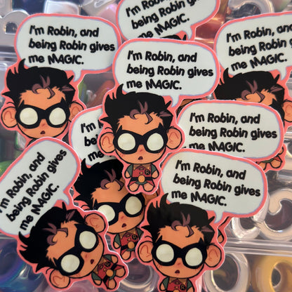 Magic Jaybin Sticker