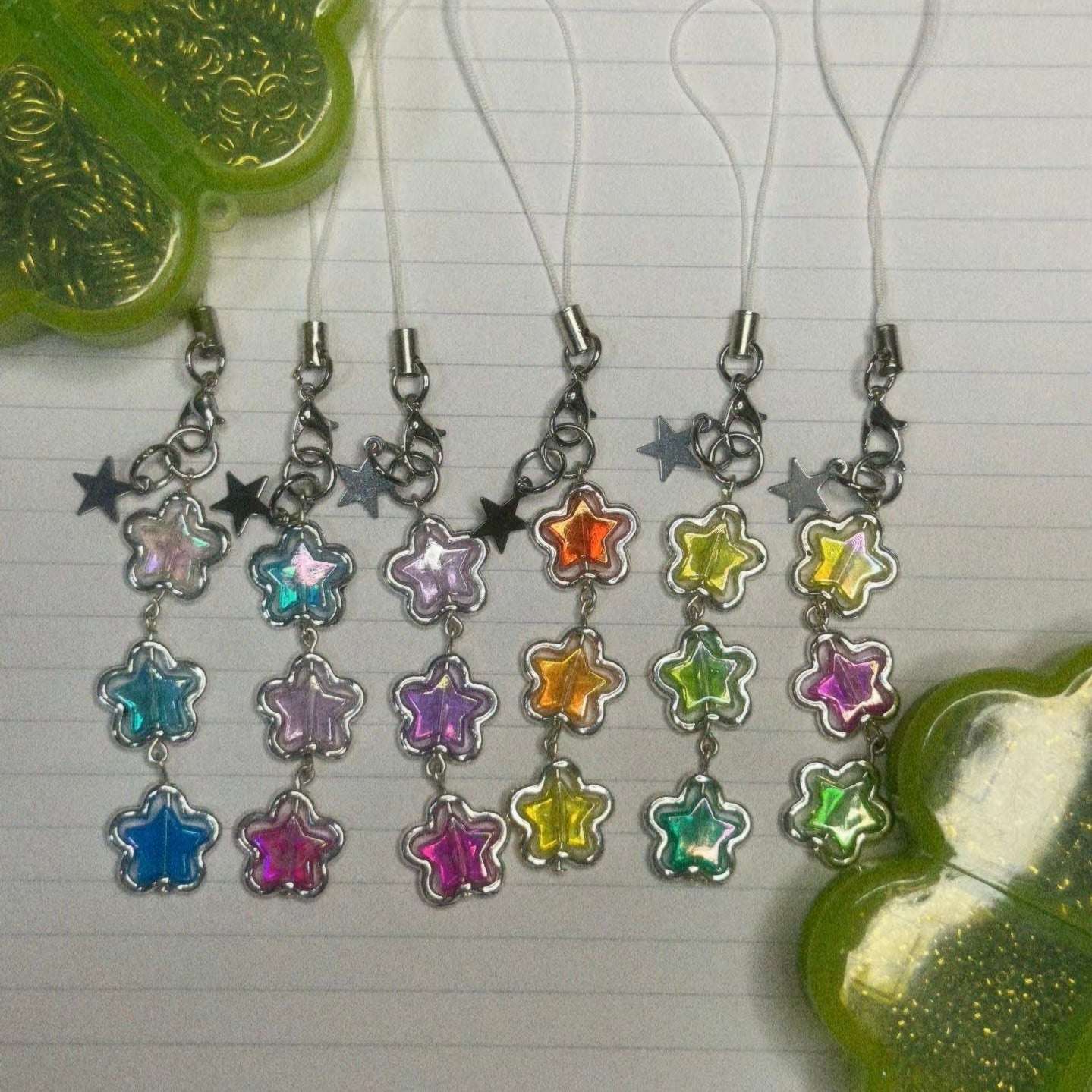 Star Drop Phone Charms
